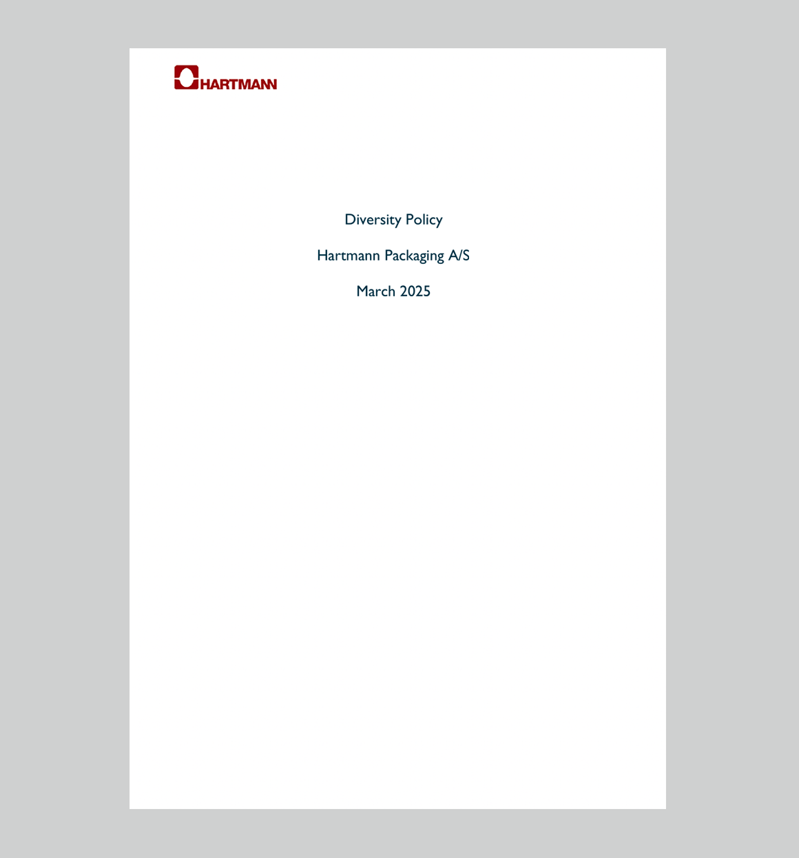 Diversity Policy 2025 03 En