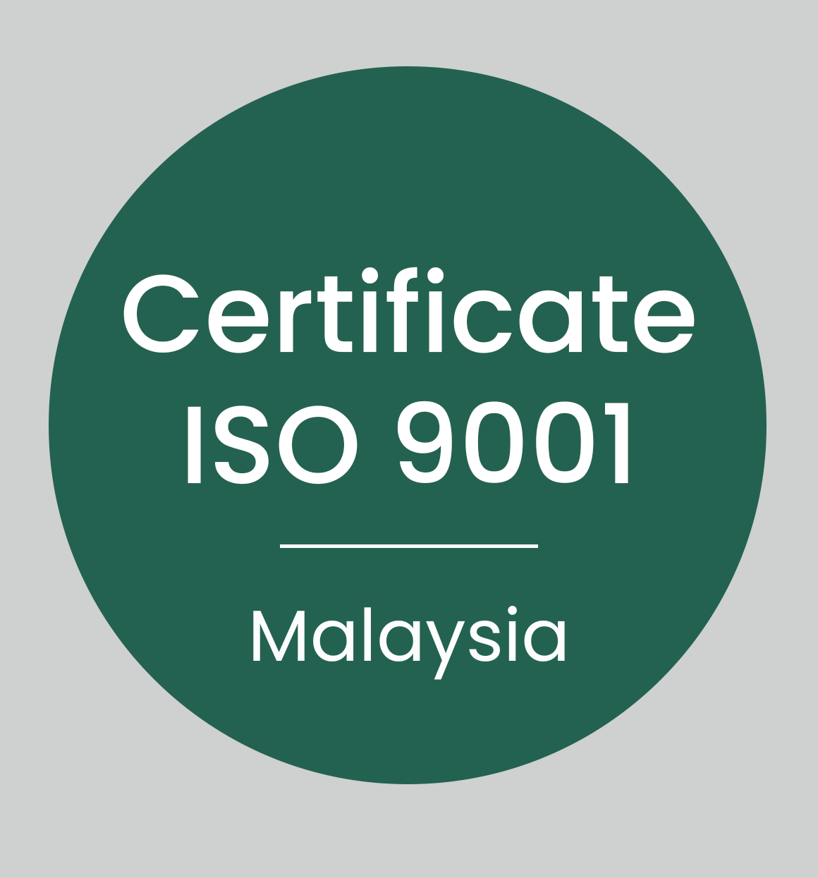 Quality Management System (ISO 9001)