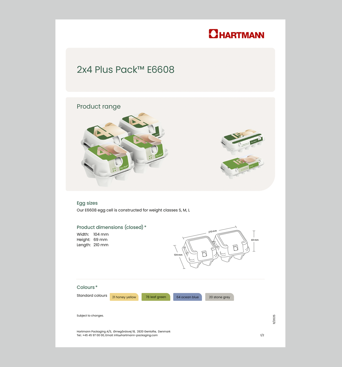 Data sheet Plus Pack 2x4 E6608