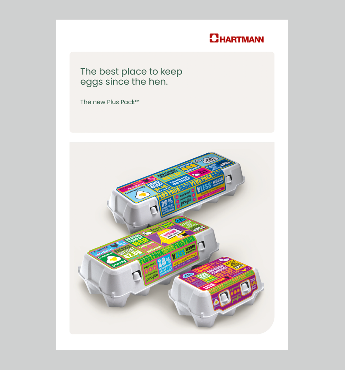 Plus Pack™ - The best place to keep eggs since the hen.