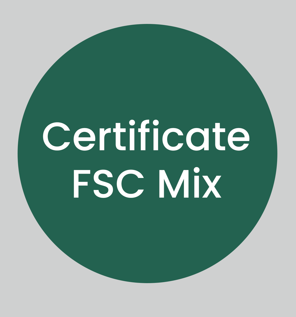 FSC MIX certificate for PBA PTO PBI