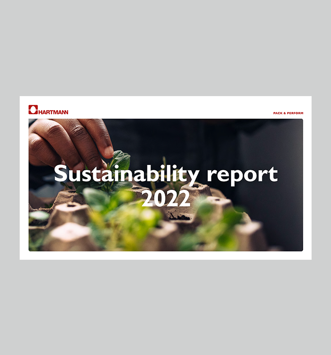 2022 Hartmann Sustainability Report