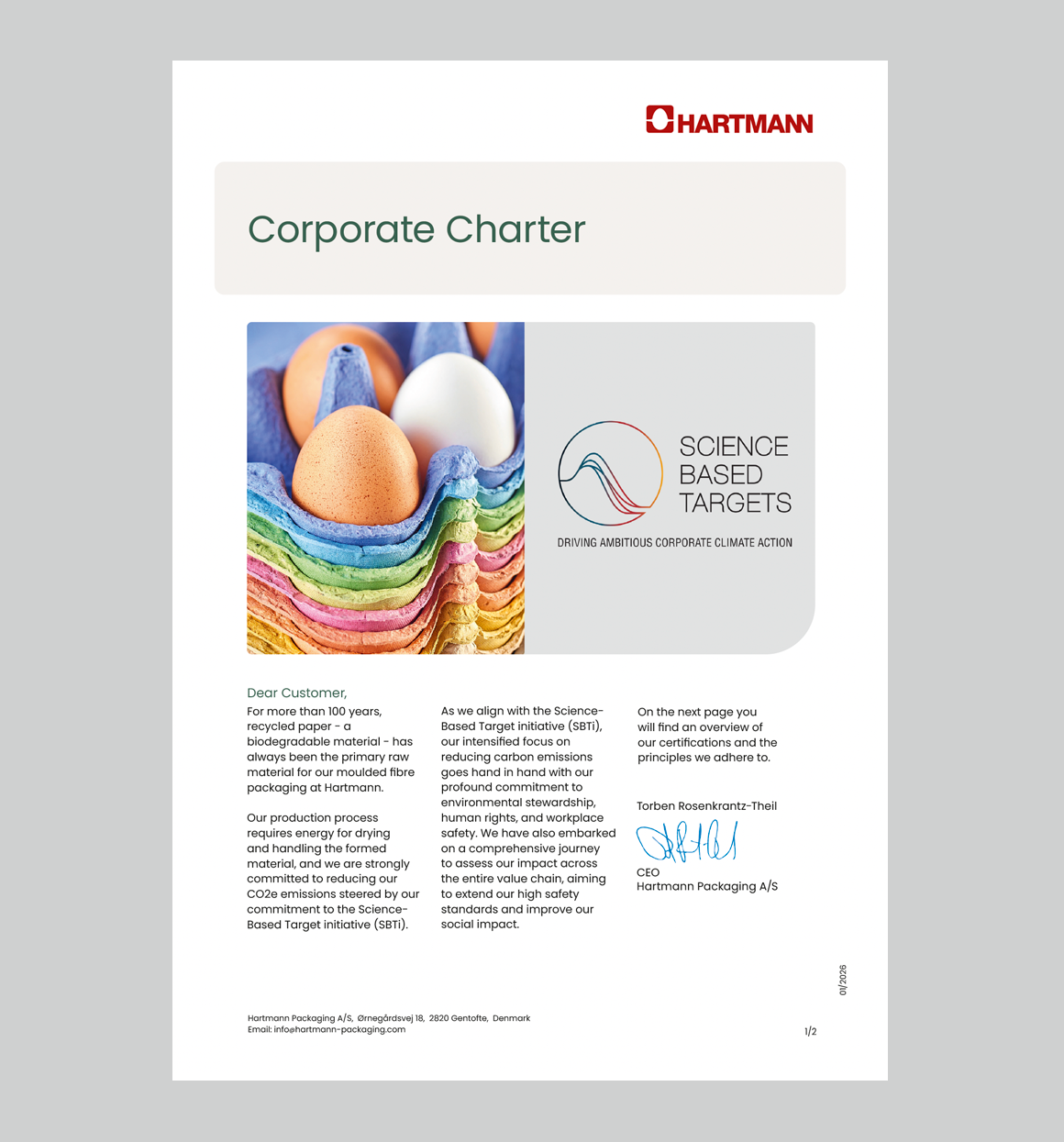 Corporate Charter